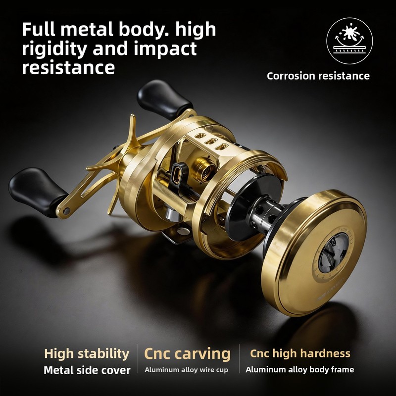 Ice Fishing Line - Carrete de Pesca Profesional Chi Ren,