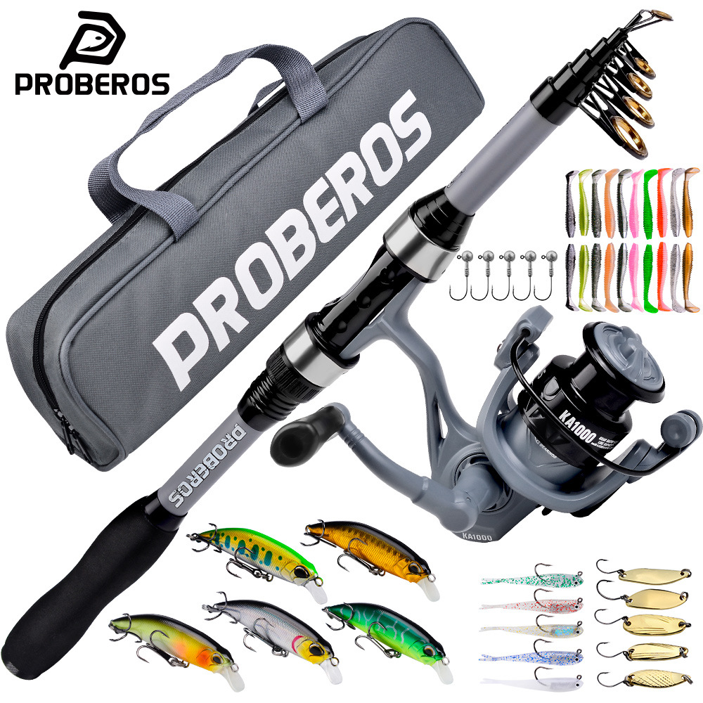 Kit de Caña de Pescar Telescóp - Freshwater Line reseña y precio