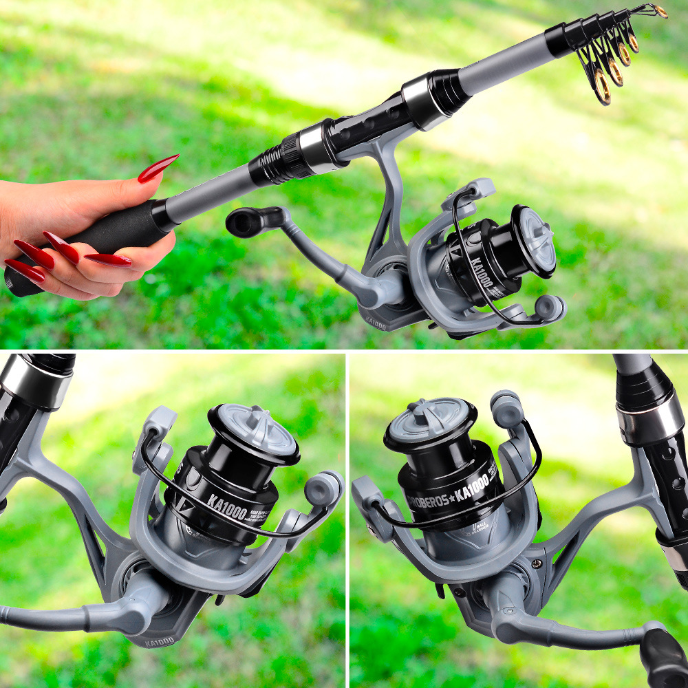 Kit de Caña de Pescar Telescóp - Freshwater Line reseña y precio