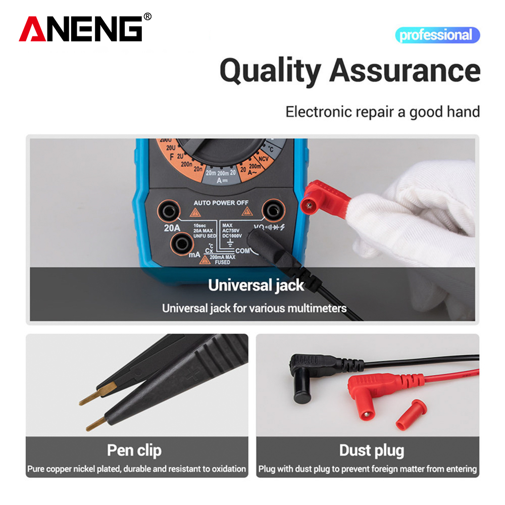 ANENG-Clip de condensador Univ - Tippet Line reseña y precio