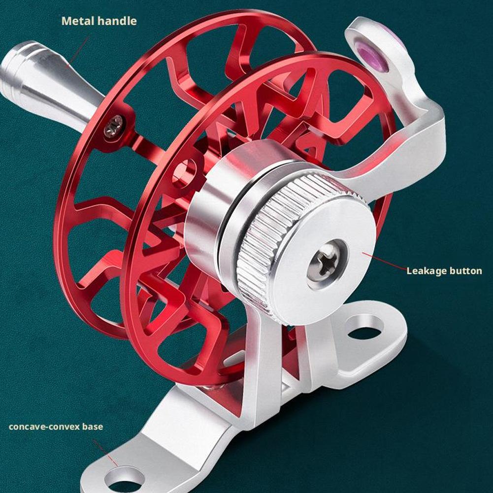 Mini Carrete de Pesca Metálico - Ice Fishing Line reseña y precio