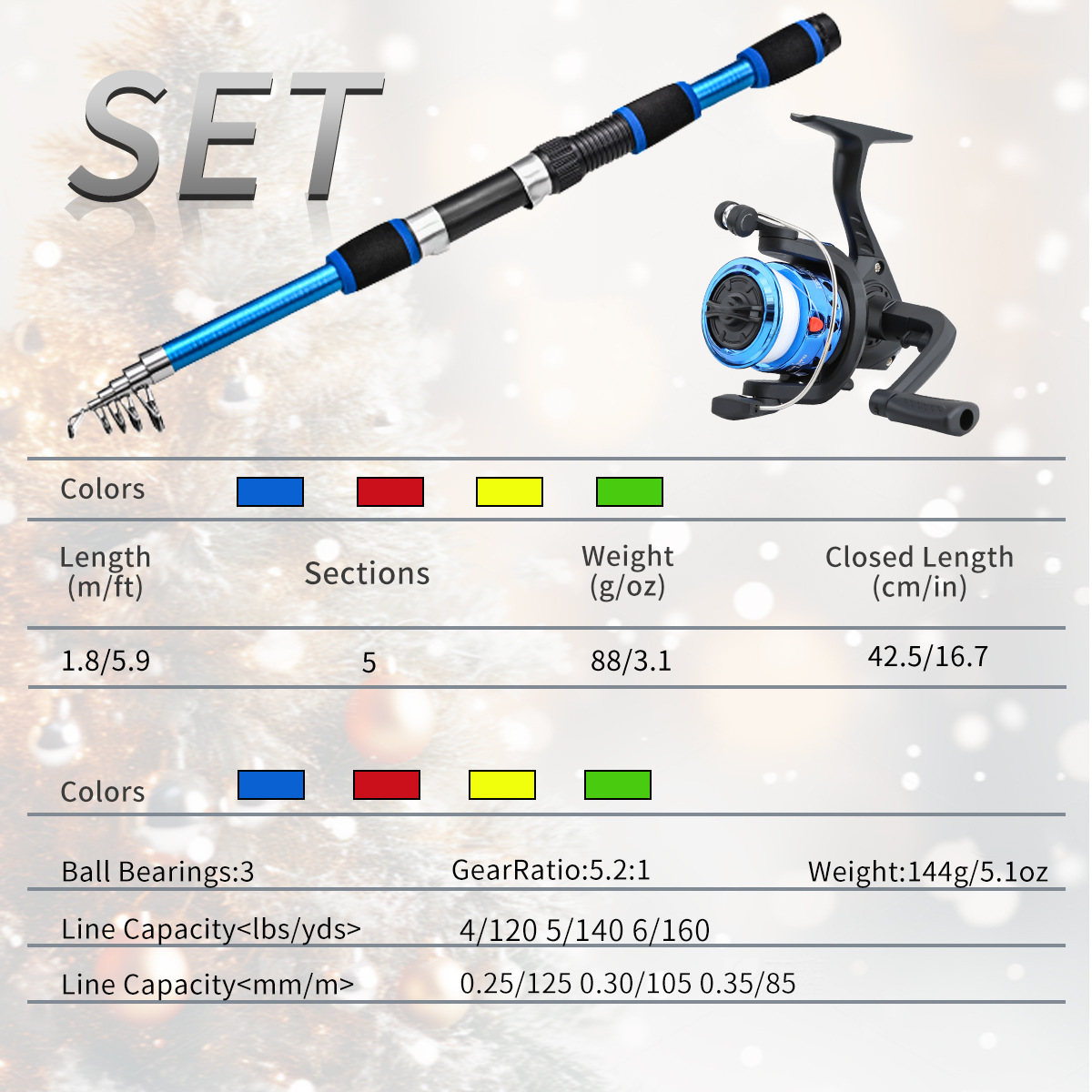 Set de Pesca para Regalo de Na - Freshwater Line reseña y precio